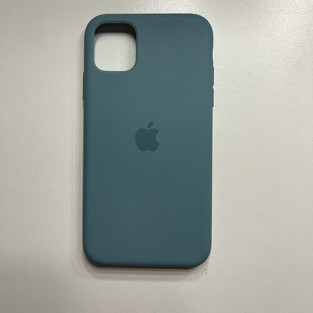 Apple iPhone 11 silicone case - cactus green